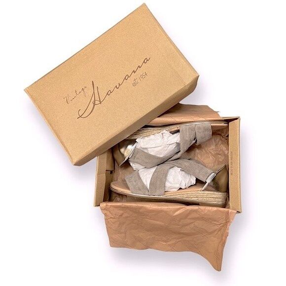 Vintage Havana Pia Light Gray Sandal 7.5 NWT - Picture 3 of 11